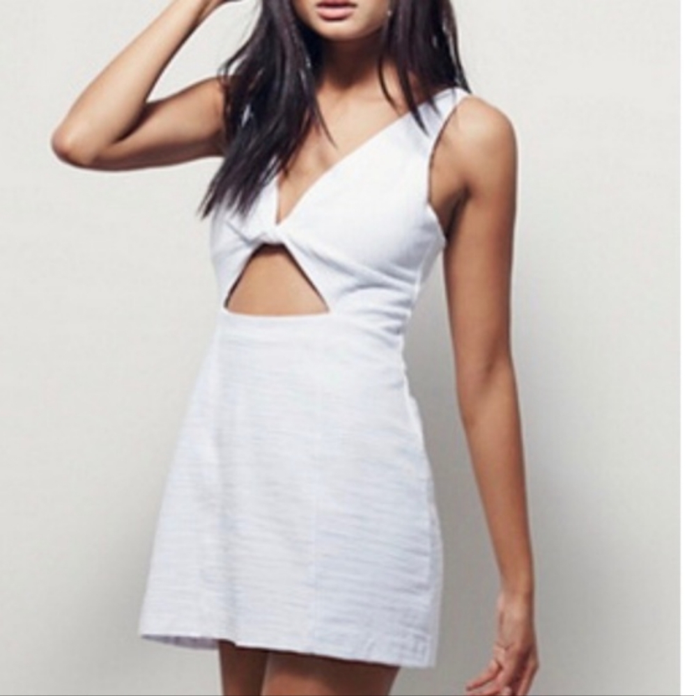 Free People Cut-Out Dress L